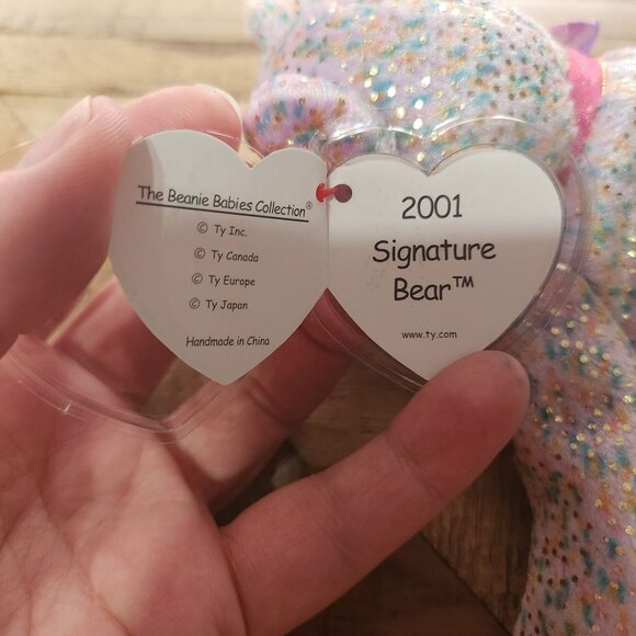 TY Beanie Baby “2001 Signature Bear” - Picture 5 of 6